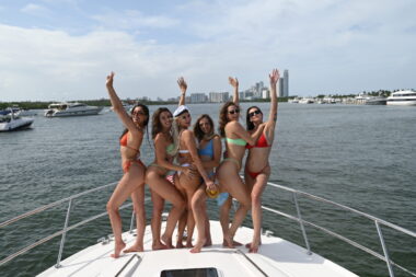 Bachelorette party yacht rental
