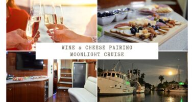 wine & cheese pairing moonlight cruise