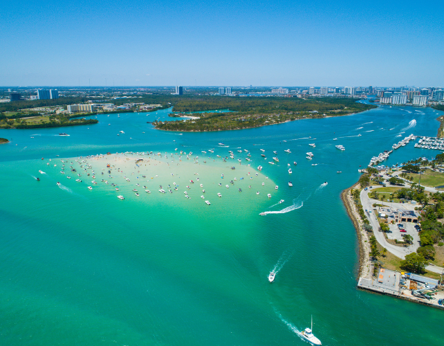 Haulover Sandbar Intercoastal Route