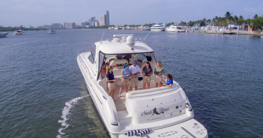 Corporate Yacht Charters in Fort Lauderdale Team Events, Client Entertainment and Company Celebrations