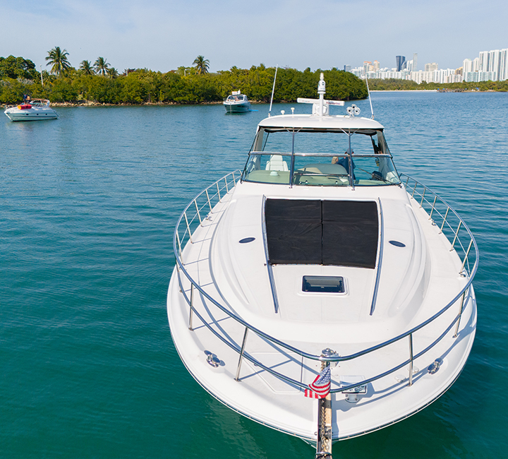 Nauti Buoyz anchored on the Fort Lauderdale Intracoastal