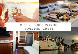 wine & cheese pairing moonlight cruise