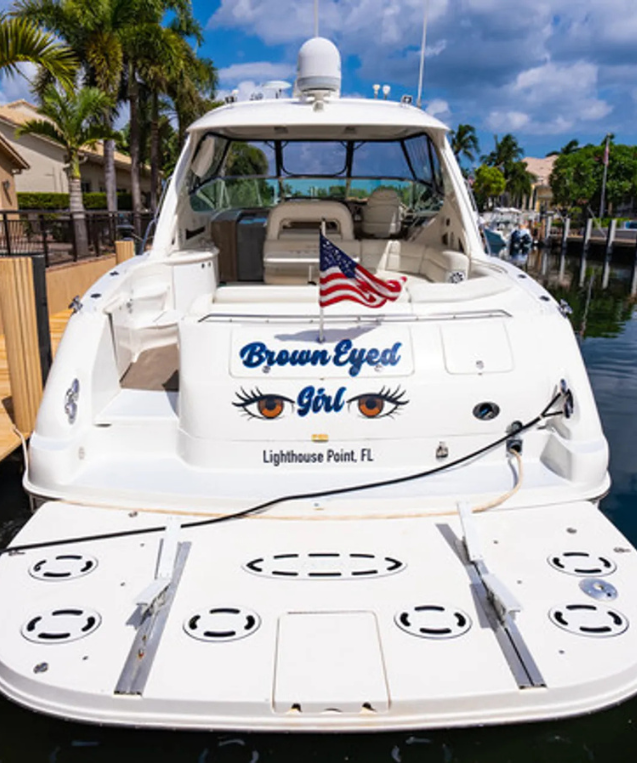 Brown Eyed Girl Boca Raton Yacht Rental